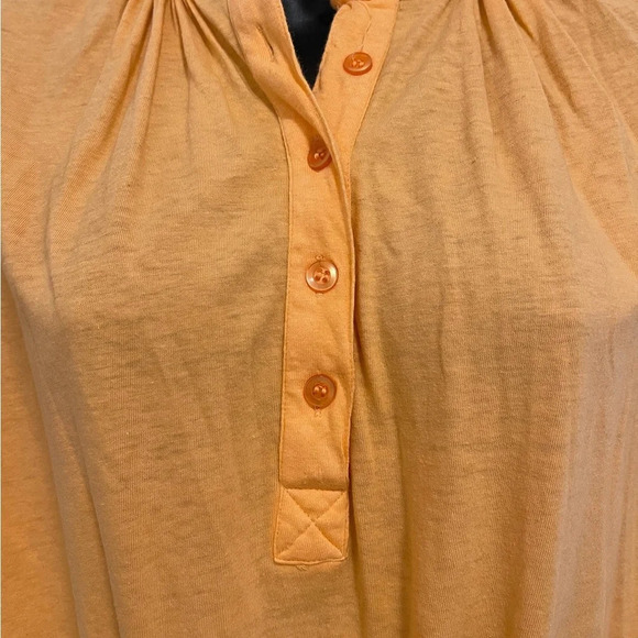 Vintage Yves Saint Laurent Orange Shirt Tunic - Picture 5 of 9